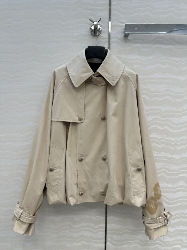 上品 カジュアル ショートトレンチコート シャネル ジャケット コピー レディース