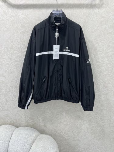 シンプル カジュアル ジッパップ ブルゾン シャネル ジャケット コピー 