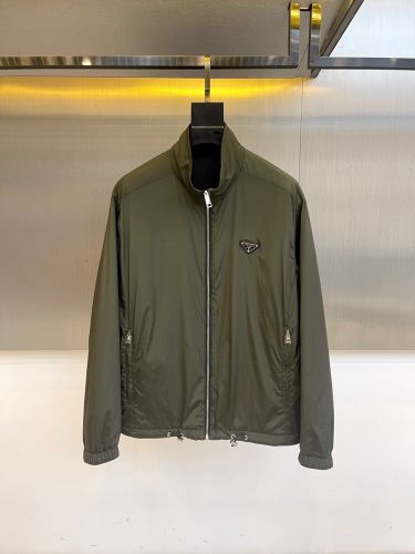 シンプル リバーシブル ブルゾン プラダ ジャケット 偽物 合わせやすい