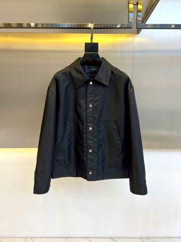 プラダ ジャケット 偽物 カジュアル 上品 コーチジャケット シャツジャケット