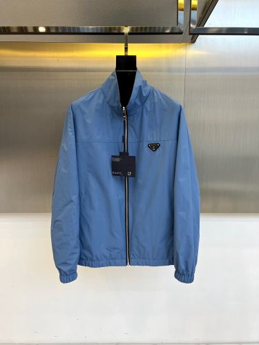 洗練された カジュアル リバーシブルジャケット プラダ ジャケット 偽物