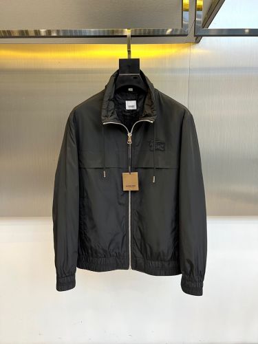 【良品✨】バーバリー トラックジャケット ジャージ ブルゾン 長袖 リブライン バーバリー ジャケット ブラック D25062053 バーバリーブラック