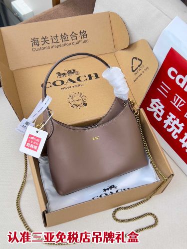 コーチ バッグ スーパーコピー ブルックリン ショルダー バッグ 23 ブラウン