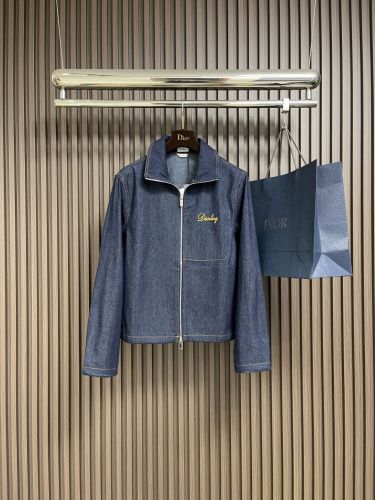 正規品　近年モデル　クリスチャンディオール　ロゴ　デニムジャケット　38 Christian Dior(クリスチャンディオール) デニムジャケット