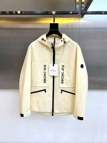 定番 お洒落 マウンテンパーカー モンクレール ジャケット 偽物 アウトドアジャケット ベージュ