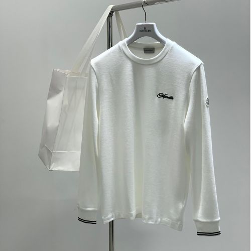 モンクレール Tシャツ 偽物 カジュアル ロゴ 長袖Tシャツ 合わせやすい トップス