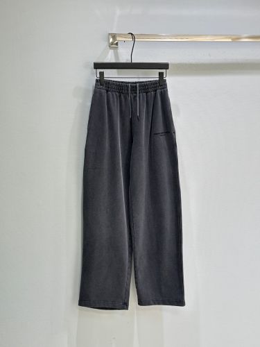 カジュアル コットン スウェットパンツ アレキサンダーワング パンツ 偽物 ユニセックス