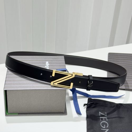 エルメネジルド・ゼニア ベルト コピー シンプル 上品 レザーベルト リバーシブル