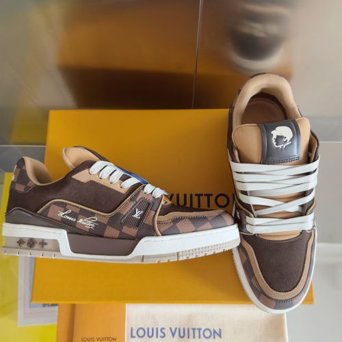 飽きのこない 人気 LV トレイナー スニーカー ルイ・ヴィトン スーパーコピー