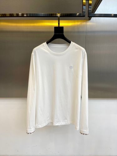 シンプル コットン 長袖Tシャツ ルイ・ヴィトン Tシャツ コピー ホワイト