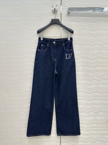シンプル 合わせやすい デニムパンツ ルイ・ヴィトン ジーンズ コピー レディース