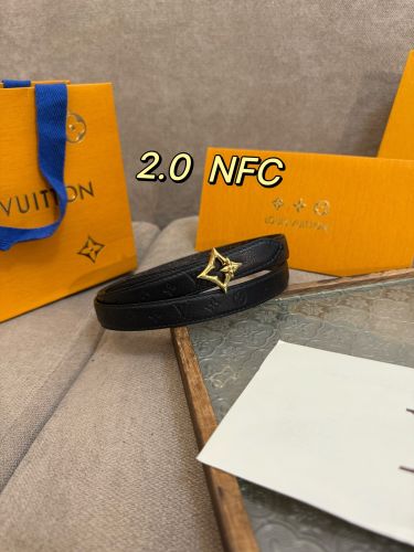 ルイ・ヴィトン スーパーコピー ベルト･LV フラワーグラム 20MM リバーシブル ブラック