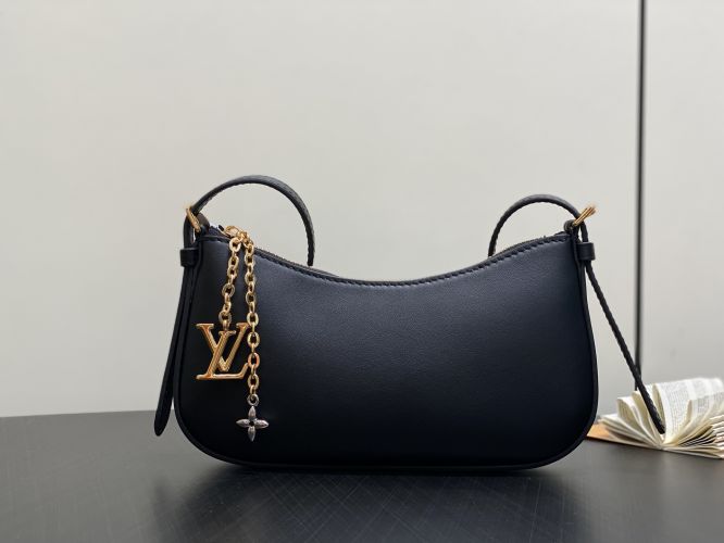 M25525 ポシェット LV ブルーム ショルダーバッグ ルイ・ヴィトン スーパーコピー ブラック
