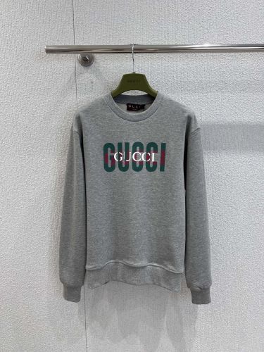 シンプル カジュアル ロゴ スウェットシャツ グッチ Tシャツ 偽物 コットン グレー