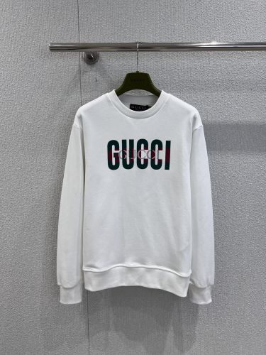 シンプル カジュアル ロゴ スウェットシャツ グッチ Tシャツ 偽物 コットン ホワイト