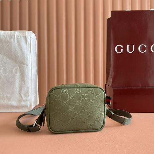 グッチ バッグ スーパーコピー GGキャンバス ミニバッグ 834268 グリーン