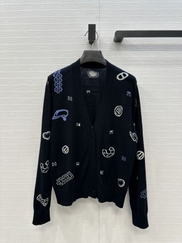 エルメス ニット コピー 大人 可愛い Vネックカーディガン トップス