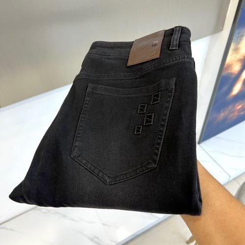 フェンディ ジーンズ 偽物 デニムパンツ 定番 合わせやすい ロングパンツ
