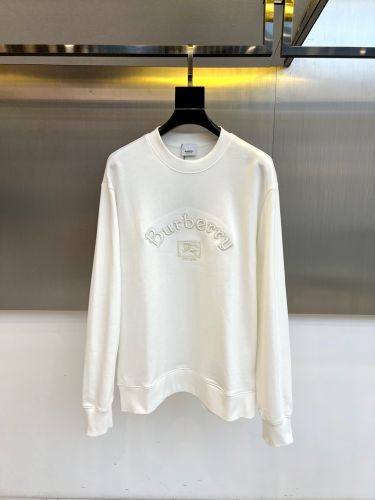 カジュアル 定番 ゴシックロゴ スウェットシャツ バーバリー Tシャツ 偽物 ホワイト