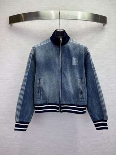 カジュアル デニム ジップアップ ブルゾン クリスチャン・ディオール ジャケット コピー