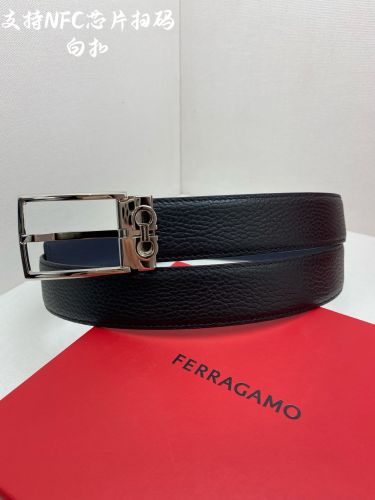 シンプル 上品 リバーシブルベルト サルヴァトーレ・フェラガモ ベルト コピー 35mm