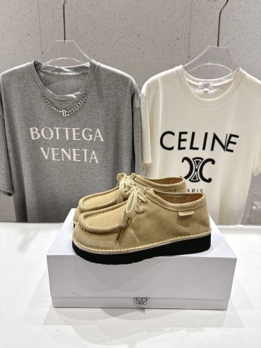 LOEWE 人気 ファロ スエード ボートシューズ ロエベ シューズ スーパーコピー ベージュ