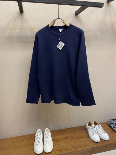 ロエベ セーター コピー ウール リラックス カジュアル クルーネック プルオーバー 
