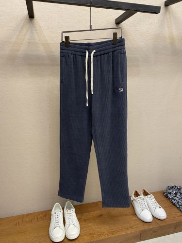 秋冬 アナグラム コーデュロイ カジュアルパンツ ロエベ パンツ コピー ズボン グレー
