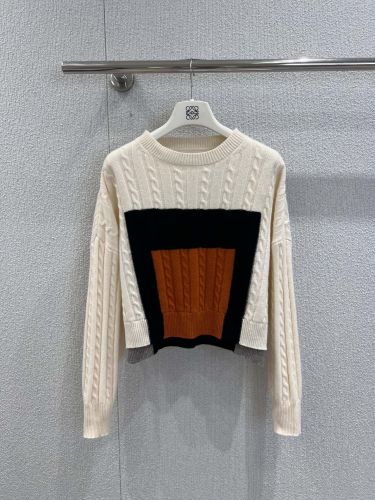 LOEWE x Albers*ウールセーター ロエベ セーター コピー ショート丈