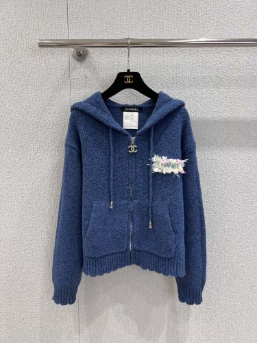 新作 エンブロイダードウールカーディガン ルイヴィトン カーディガン