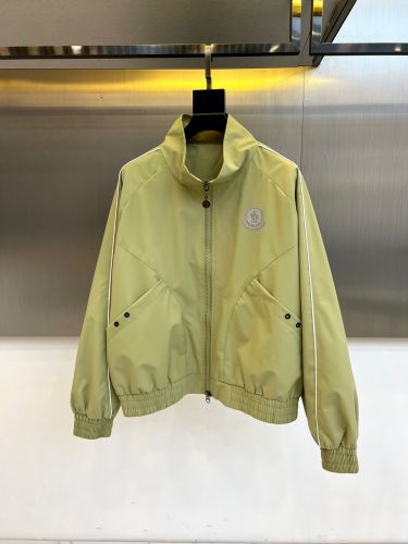 モンクレール ジャケット 偽物 メンズカジュアル スポーティ ブルゾン  アウター グリーン