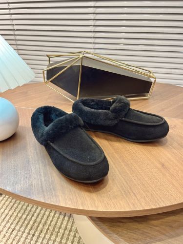 アグ モカシン スーパーコピー シンプル UGG スエード ムートン シューズ ブラック