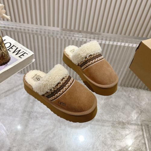 秋冬 カジュアル スエード ムートン スリッパ アグ サンダル スーパーコピー UGG ブラウン