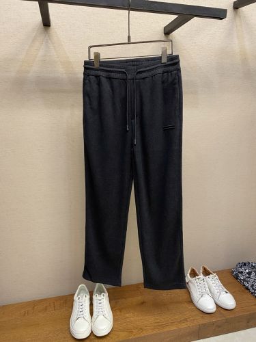 カジュアル エルメネジルド・ゼニア パンツ 偽物 リラックス スウェットパンツ ブラック