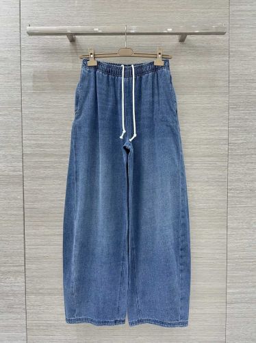 カジュアル リラックス デニムパンツ アレキサンダーワング ジーンズ コピー ブルー