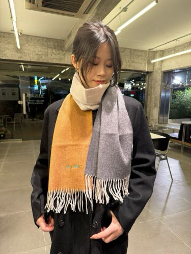 エルメス スカーフ 偽物 ユニセックス 定番 人気 リバーシブル マフラー 