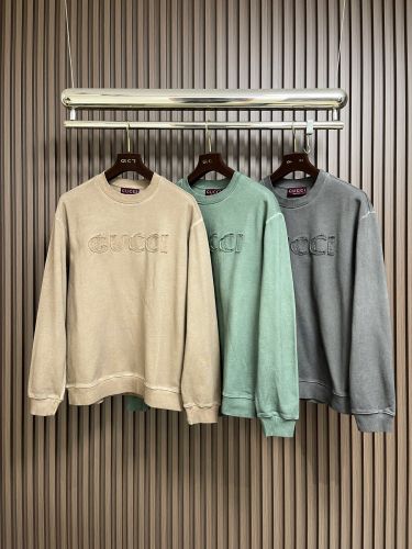 ロゴ クルーネック スウェットシャツ グッチ Tシャツ 偽物 コットン 合わせやすい