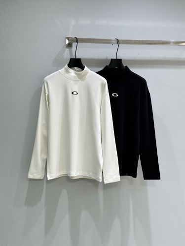 カジュアル コットン モックネック 長袖Tシャツ バレンシアガ Tシャツ コピー 