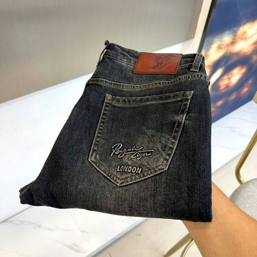 バーバリー ジーンズ 偽物 合わせやすい 大人 カジュアル デニムパンツ 