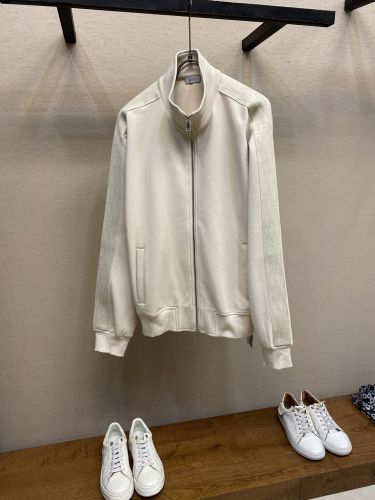 大人 カジュアル トラックジャケット クリスチャン・ディオール ジャケット コピー アイボリー