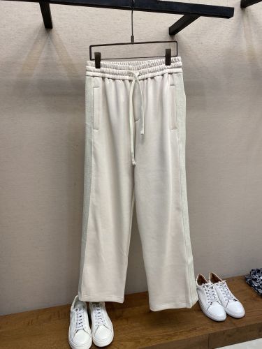 カジュアル 洗練された トラックパンツ クリスチャン・ディオール パンツ コピー アイボリー