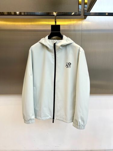 カジュアル おしゃれ フーデッドブルゾン ロエベ ジャケット 偽物 