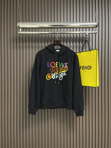 ロエベ 月のウサギのフード付きパーカー 14,800円 CCS037454 LOEWE 黒