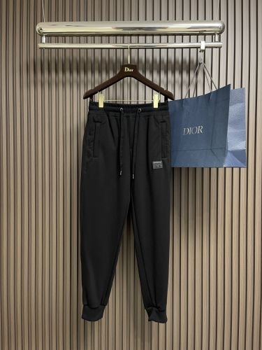 定番 カジュアル ドルチェ&ガッバーナ パンツ 偽物 スウェットパンツ ブラック