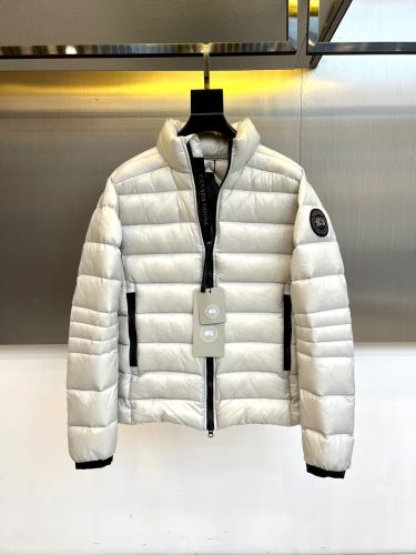 洗練された 合わせやすい ダウンブルゾン カナダグース ダウンジャケット 偽物