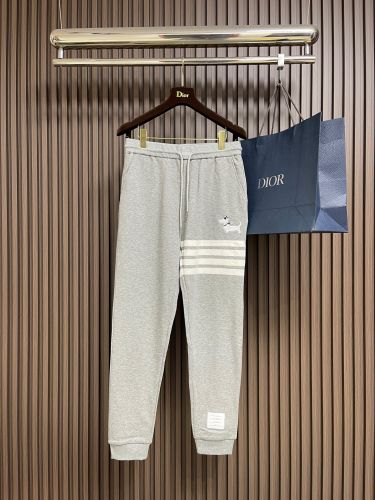 カジュアル 定番 4BAR スウェットパンツ トムブラウン パンツ 偽物 グレー