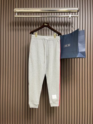 カジュアル サイドライン スウェットパンツ トムブラウン パンツ 偽物 グレー