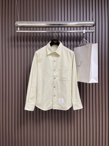 シンプル 洗練された 長袖シャツ トムブラウン シャツ 偽物 ユニセックス