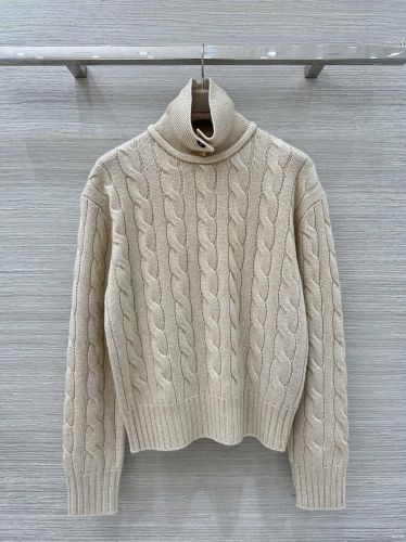ケーブル カシミヤ ポロカラー セーター ラルフローレン スーパーコピー ベージュ