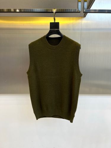 ルイ・ヴィトン ニット 偽物 シンプル 合わせやすい ニットベスト グリーン
